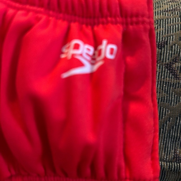 NWOT Speedo UV 50+ Red Sailboat Swim Diaper for Boys Size Small Summer ~ Beach! - Picture 4 of 5